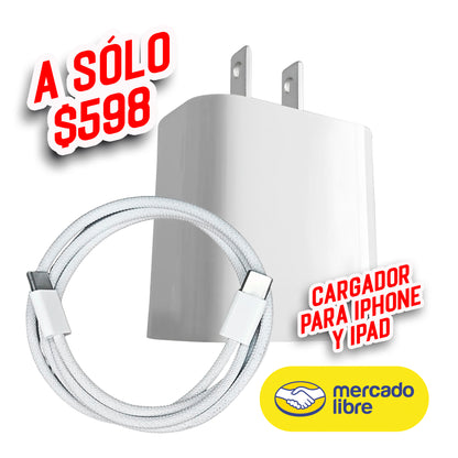 Cargador Apple 35w Tipo C A C Iphone 17, 16, 15 Air Pro Max Blanco