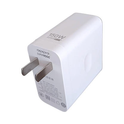 Cargador 150w Para Oppo, Realme Cable Find X, Reno Y Mas. Blanco