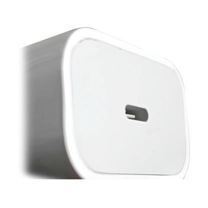 Cargador Apple 35w Tipo C A C Iphone 17, 16, 15 Air Pro Max Blanco